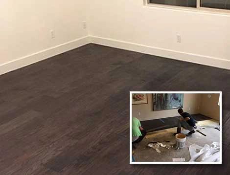 Before and after handyman work